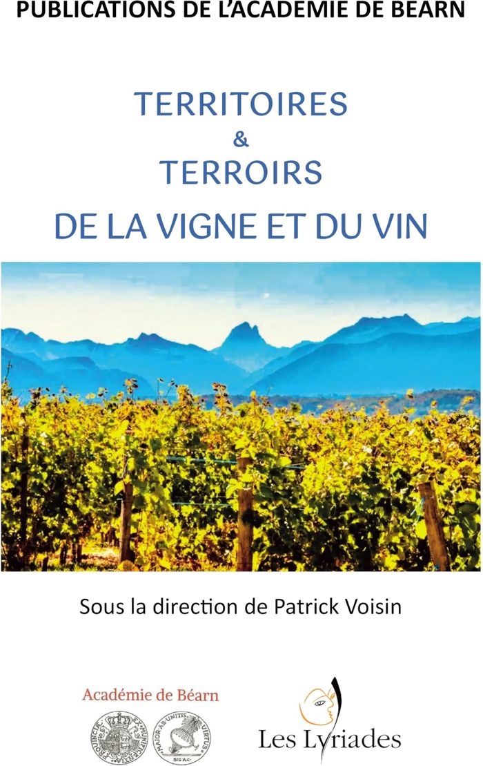 Couverture du livre « Territoires & terroirs de la vigne et du vin » de Académie de Béarn, librairie Les Contes Infusés à Corte