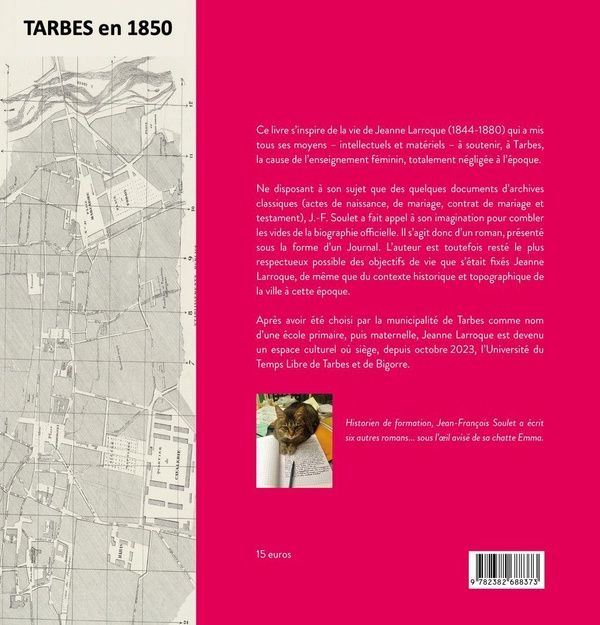 Quatrième de couverture de « JEANNE »