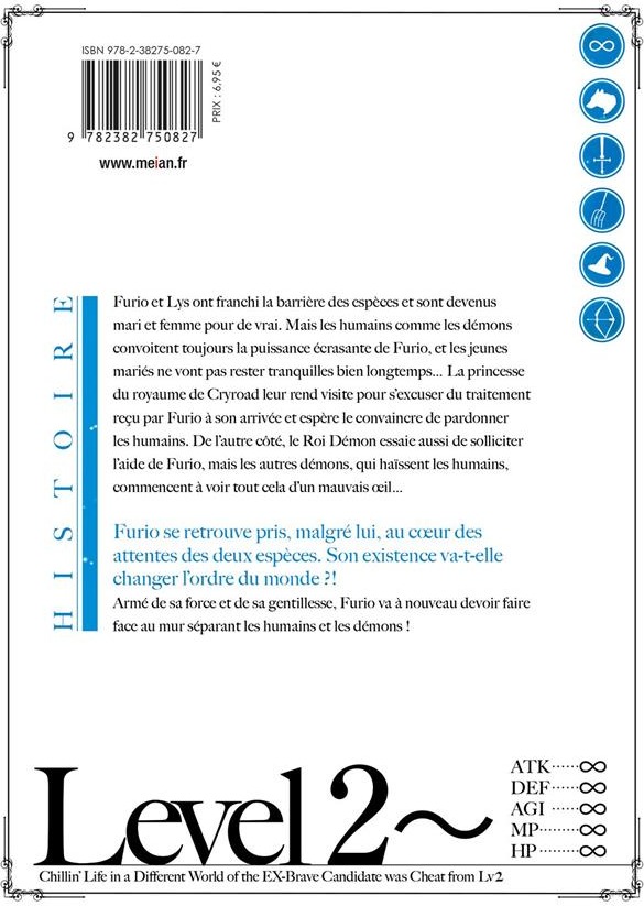 Quatrième de couverture de « CHILLIN' LIFE IN A DIFFERENT WORLD - TOME 04 »