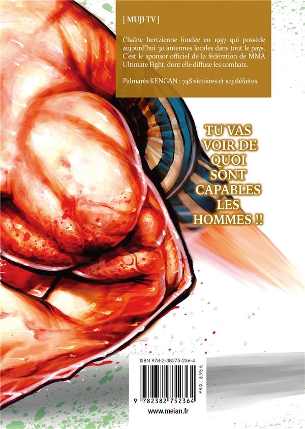 Quatrième de couverture de « KENGAN ASHURA - TOME 14 »
