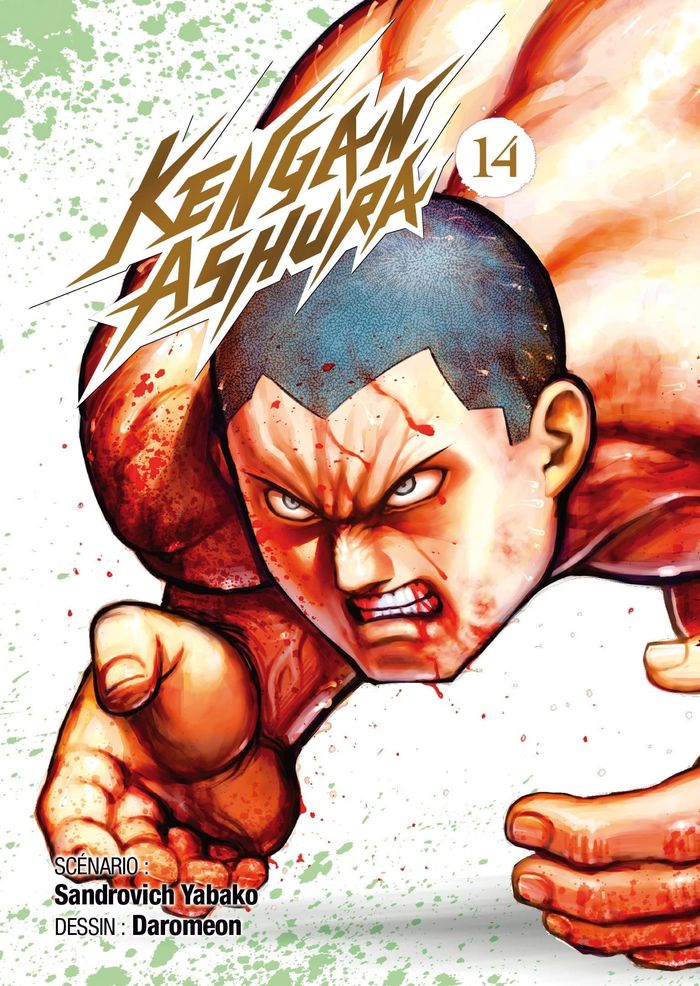 Couverture du livre « KENGAN ASHURA - TOME 14 » de Yabako/daromeon, librairie Les Contes Infusés à Corte