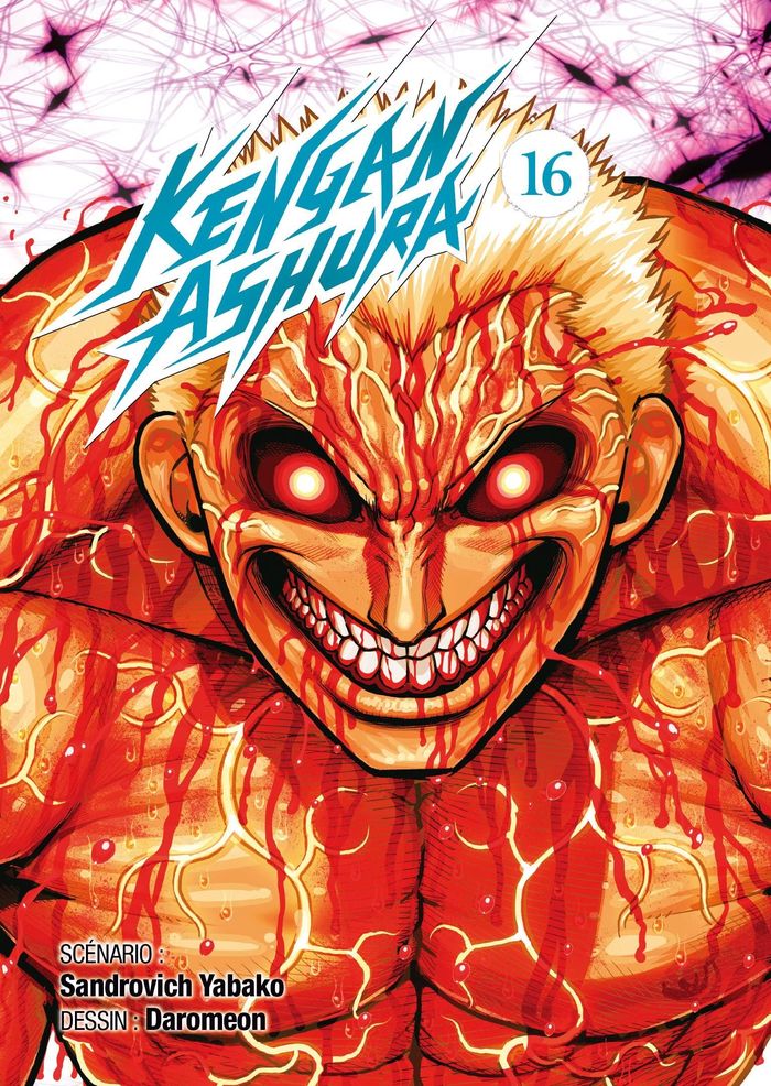 Couverture du livre « KENGAN ASHURA - TOME 16 » de Yabako/daromeon, librairie Les Contes Infusés à Corte