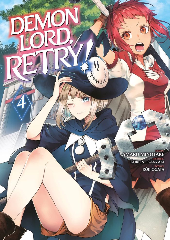 Couverture du livre « DEMON LORD, RETRY! - TOME 4 », librairie Les Contes Infusés à Corte