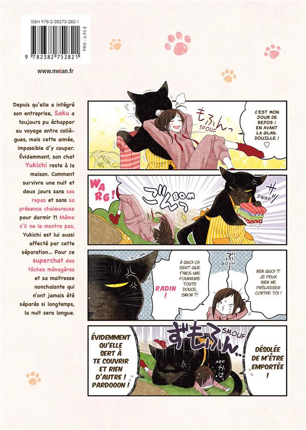 Quatrième de couverture de « MON CHAT A TOUT FAIRE EST ENCORE TOUT DEPRIME - TOME 03 »