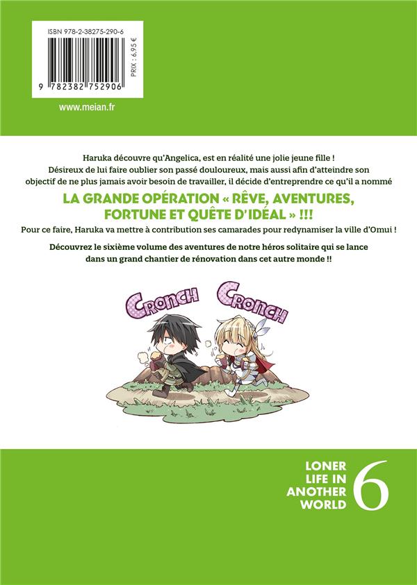 Quatrième de couverture de « LONER LIFE IN ANOTHER WORLD - TOME 06 »