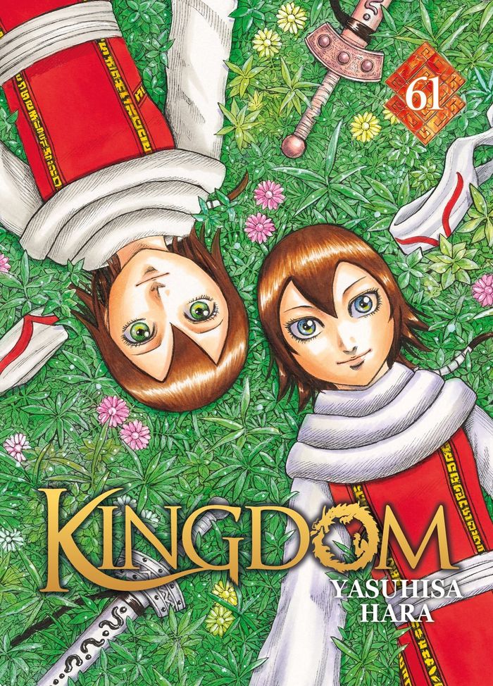 Couverture du livre « KINGDOM - TOME 61 » de Yasuhisa Hara, librairie Les Contes Infusés à Corte