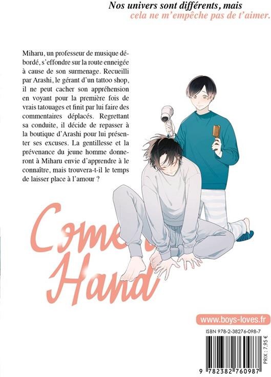 Quatrième de couverture de « COME TO HAND »