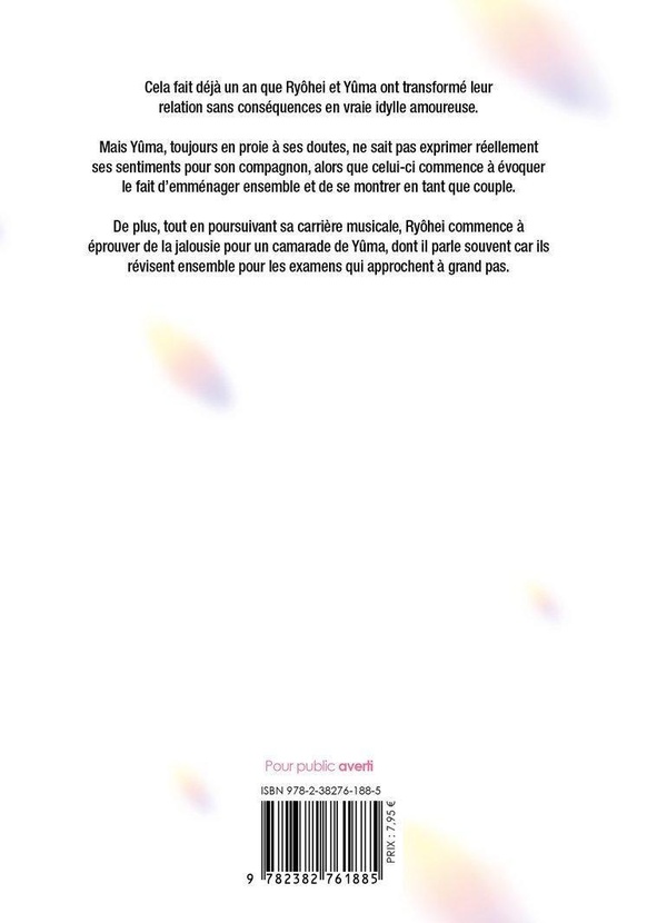 Quatrième de couverture de « Je suis seulement à toi »