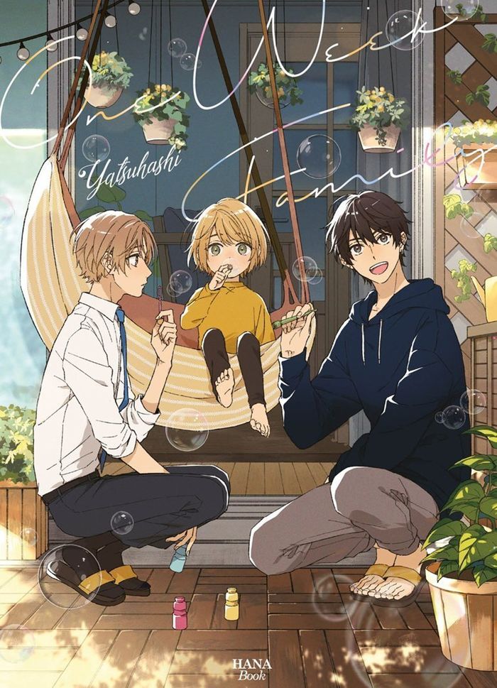 Couverture du livre « One week family » de Yatsuhashi, librairie Les Contes Infusés à Corte