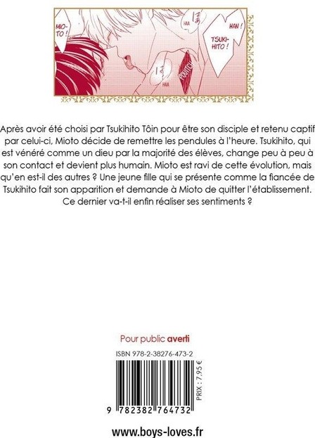 Quatrième de couverture de « THE PREFECT'S SECRET GARDEN - TOME 02 »