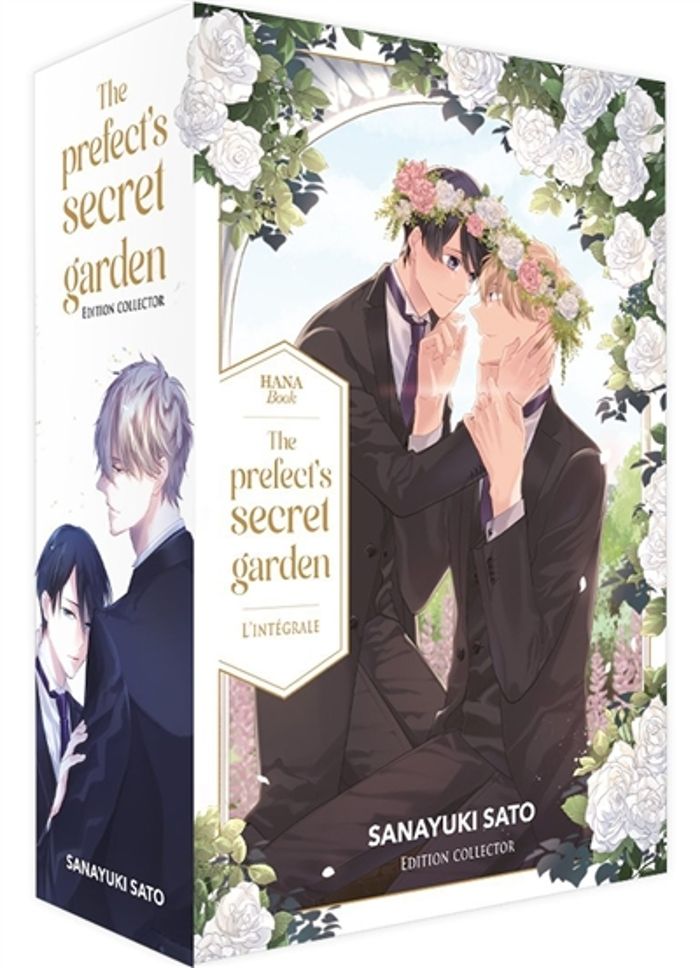 Couverture du livre « THE PREFECT'S SECRET GARDEN - TOMES 1 A 3 - COFFRET MANGAS (LIVRES) - T01 - THE PREFECT'S SECRET GAR » de Sanayuki Sato, librairie Les Contes Infusés à Corte