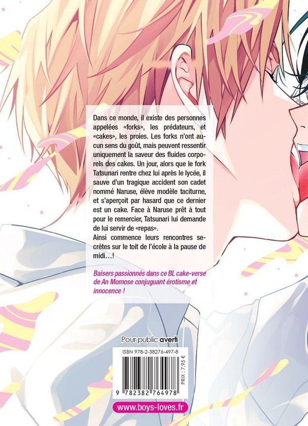 Quatrième de couverture de « L'AMOUR DU BOUT DE LA LANGUE - TOME 1 »