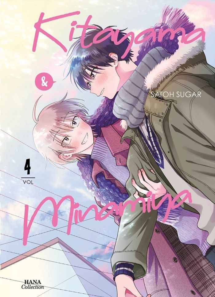 Couverture du livre « KITAYAMA ET MINAMIYA - TOME 04 » de Satoh Sugar, librairie Les Contes Infusés à Corte