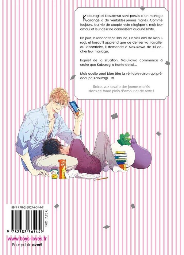 Quatrième de couverture de « LES JEUNES MARIES ! - TOME 02 »