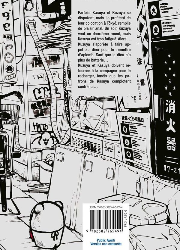 Quatrième de couverture de « Happy shitty life »