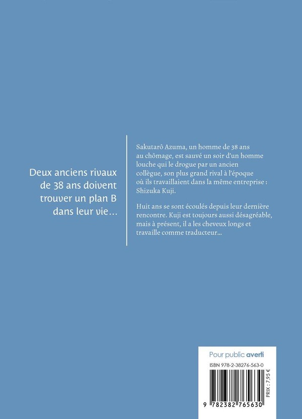 Quatrième de couverture de « LIFE IN SMOKEY BLUE - TOME 01 »