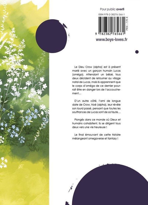Quatrième de couverture de « Soleil d'hiver »