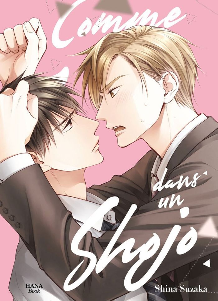 Couverture du livre « Comme dans un shojo » de Shina Suzaka, librairie Les Contes Infusés à Corte