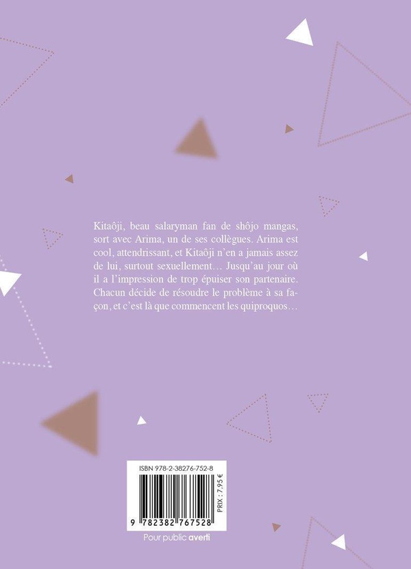 Quatrième de couverture de « Comme dans un shojo »
