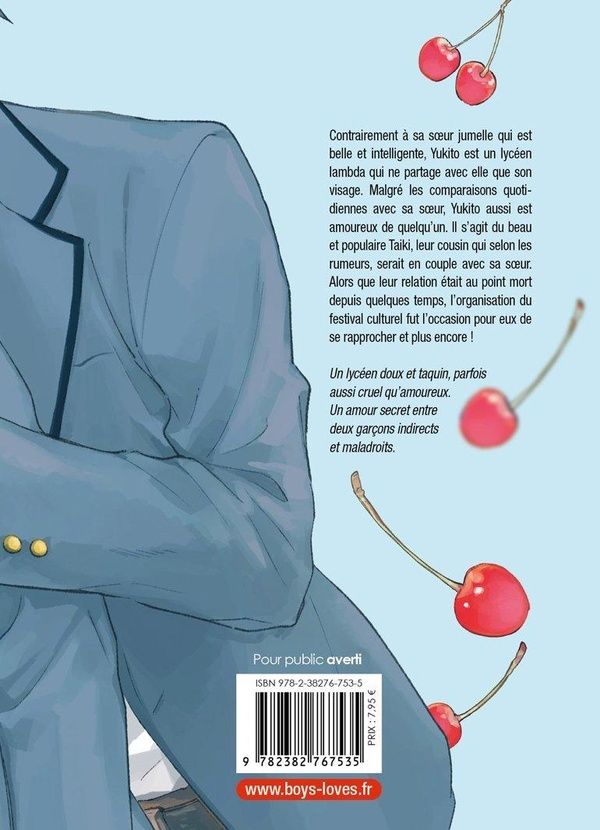 Quatrième de couverture de « TU ES TROP MIGNON, ALORS C'EST TA FAUTE »