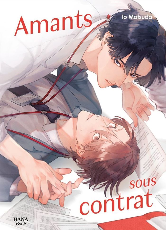 Couverture du livre « Amants sous contrat » de Io Matsuda, librairie Les Contes Infusés à Corte
