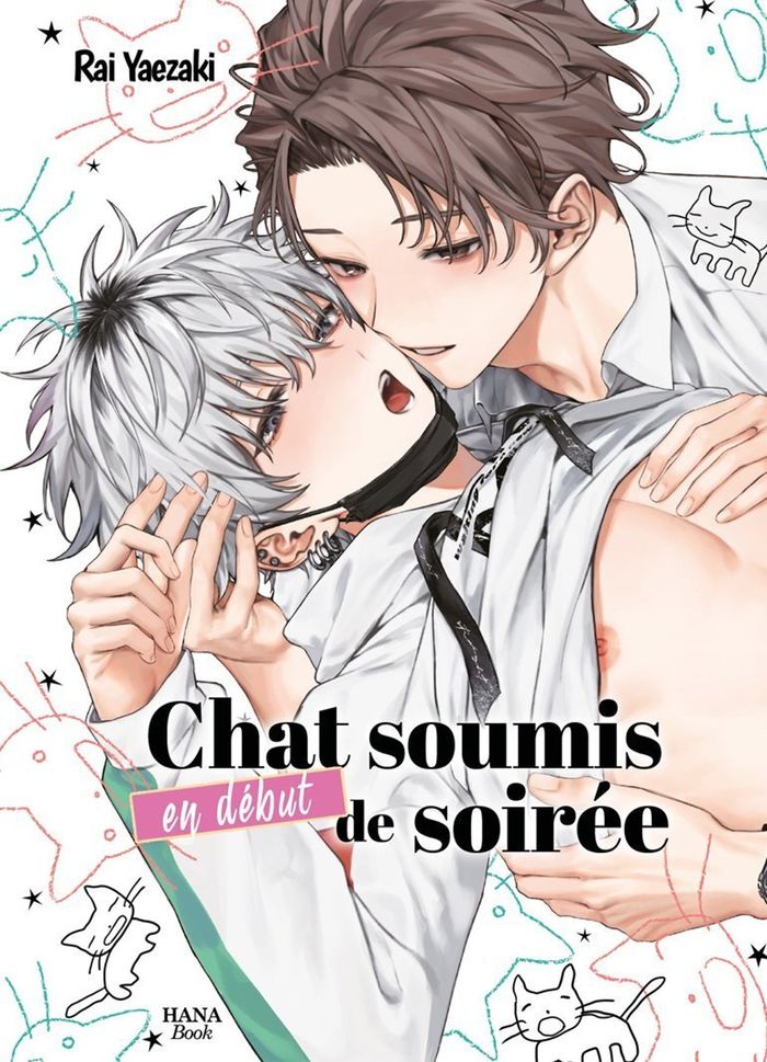 Couverture du livre « Chat soumis en début de soirée » de Rai Yaezaki, librairie Les Contes Infusés à Corte