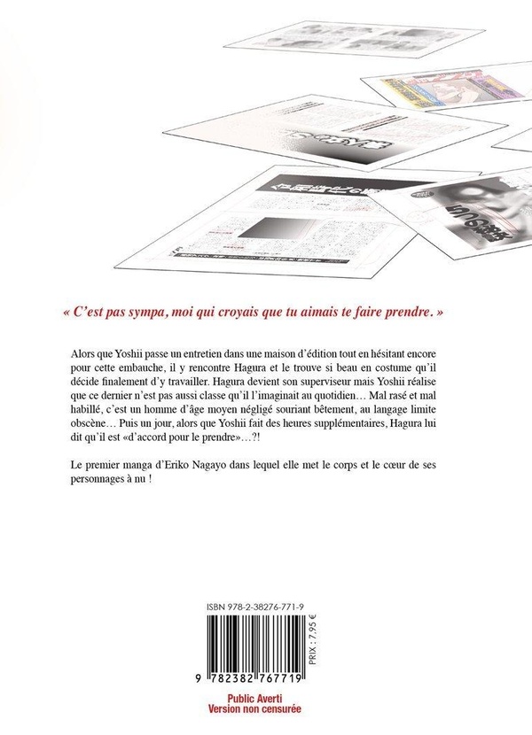 Quatrième de couverture de « Porno au boulot »
