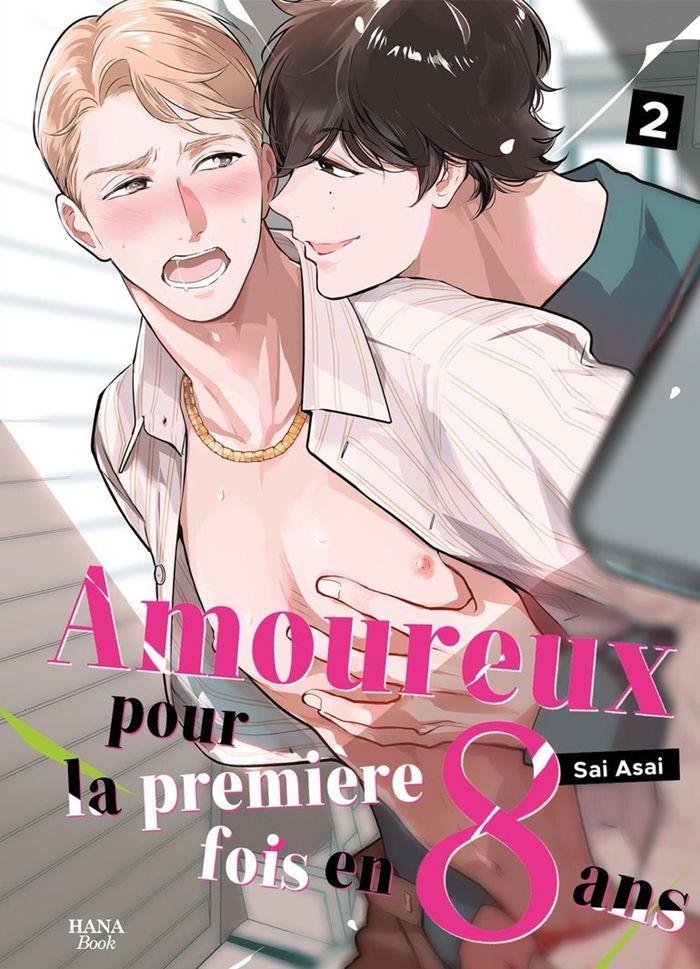 Couverture du livre « AMOUREUX 1ERE FOIS EN 8 ANS - TOME 02 » de Sai Asai, librairie Les Contes Infusés à Corte