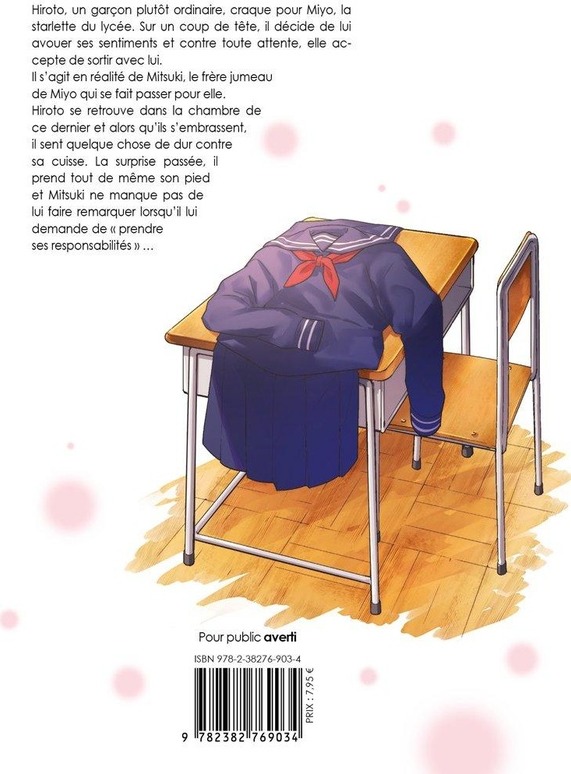 Quatrième de couverture de « LE PLAN DE MITSUKI »