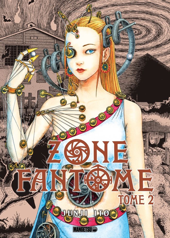 Couverture du livre « Zone Fantôme » de Junji Itō, librairie Les Contes Infusés à Corte