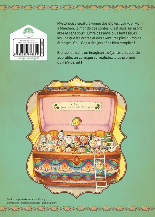 Quatrième de couverture de « Coji-Coji »