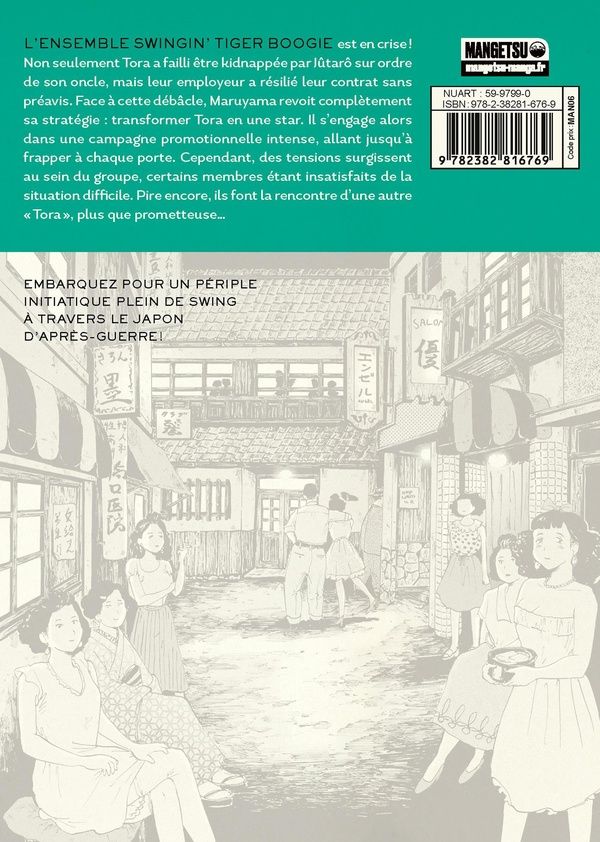 Quatrième de couverture de « Swingin' Dragon & Tiger Boogie »