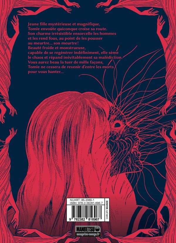 Quatrième de couverture de « Tomie »