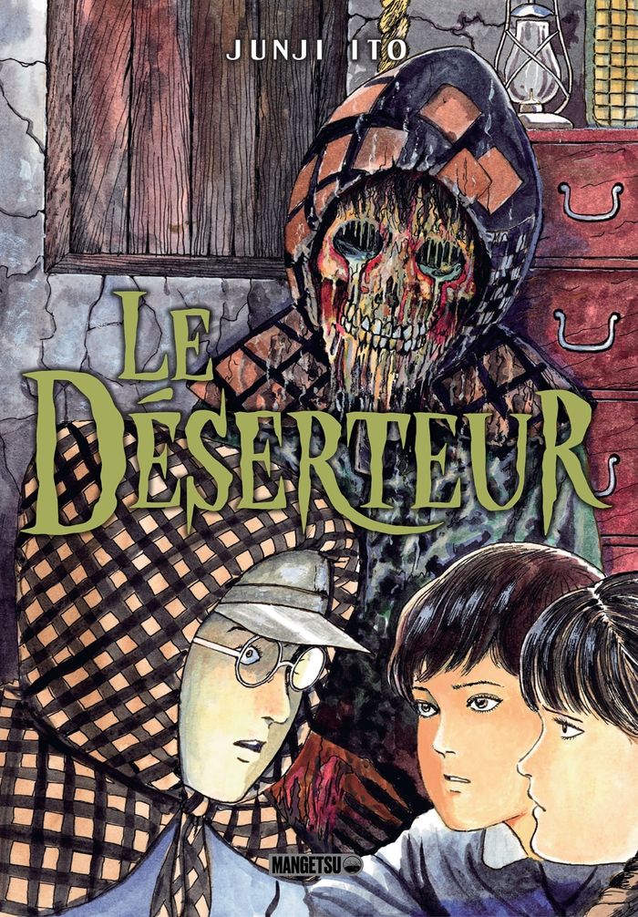 Couverture du livre « Le déserteur » de Junji Itō, librairie Les Contes Infusés à Corte