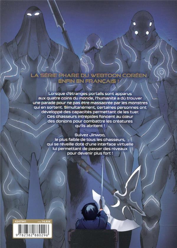 Quatrième de couverture de « SOLO LEVELING T01 - VOL01 »