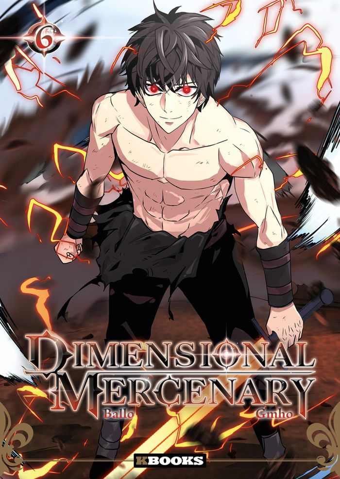 Couverture du livre « DIMENSIONAL MERCENARY T06 » de Gmho/kim, librairie Les Contes Infusés à Corte