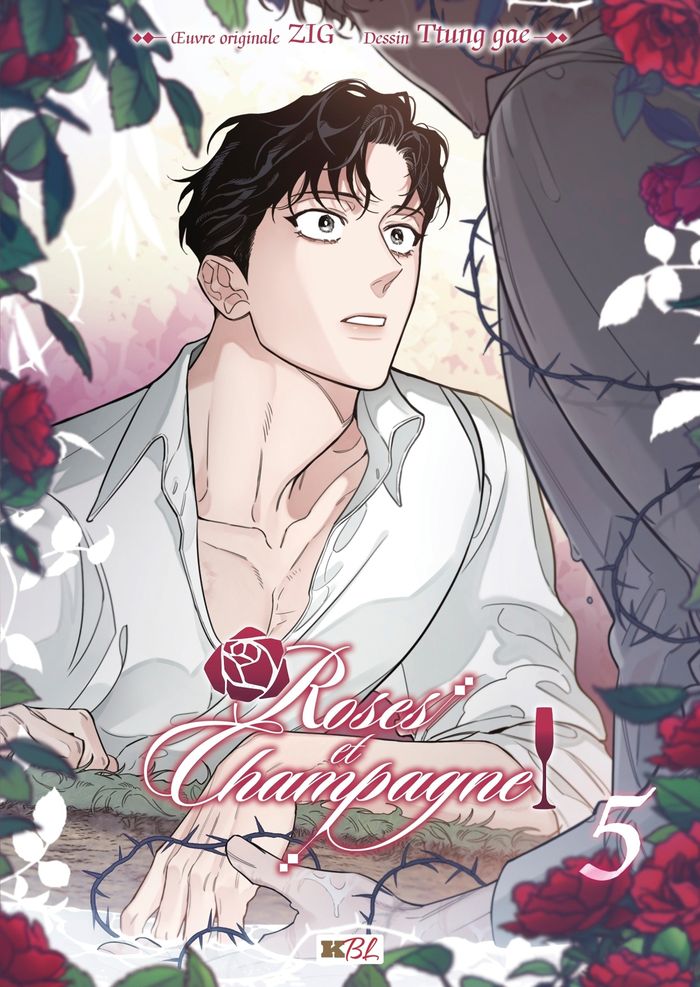 Couverture du livre « Roses et champagne » de Zig, librairie Les Contes Infusés à Corte