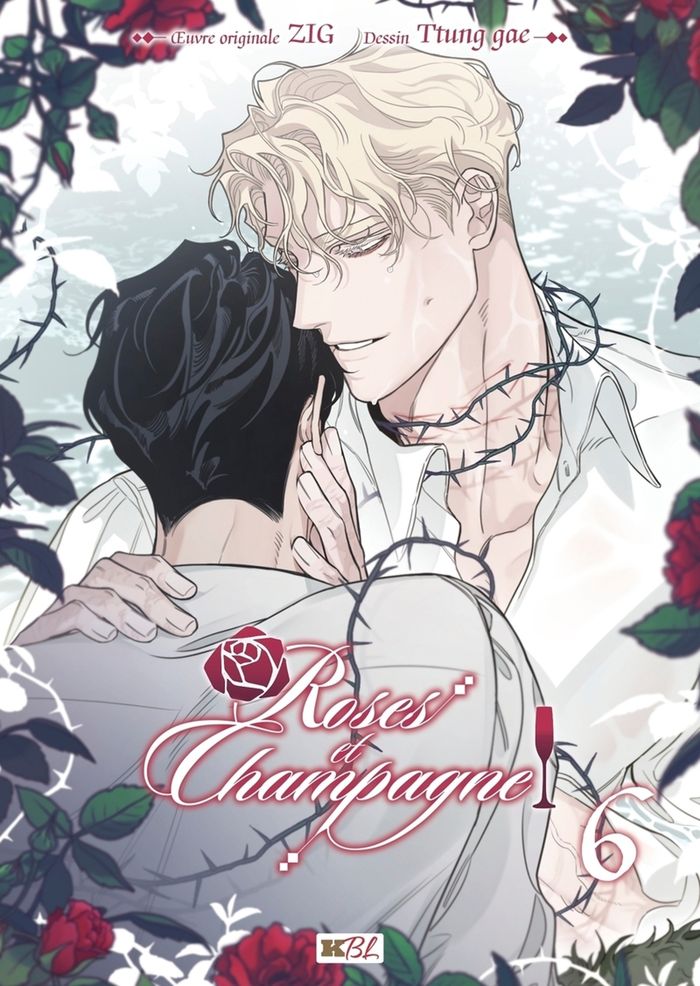 Couverture du livre « Roses et champagne » de Zig, librairie Les Contes Infusés à Corte