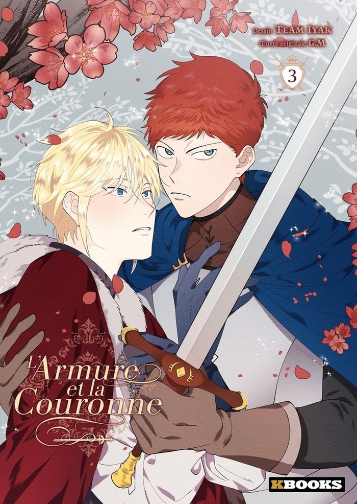 Couverture du livre « L'armure et la couronne » de Team Iyak, librairie Les Contes Infusés à Corte