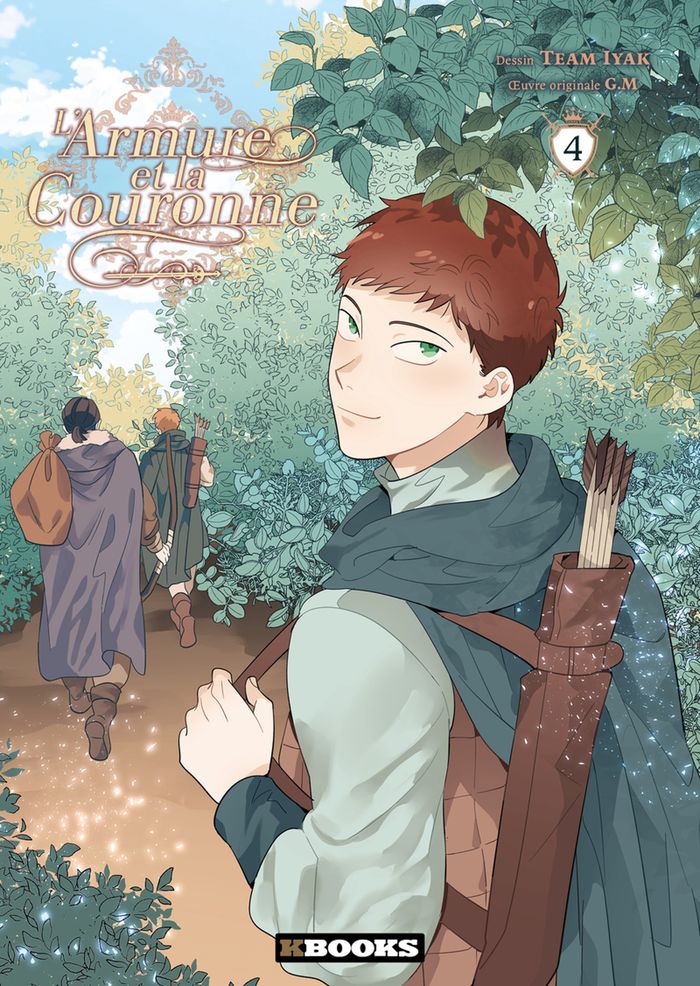 Couverture du livre « L'ARMURE ET LA COURONNE T04 » de Xxx, librairie Les Contes Infusés à Corte