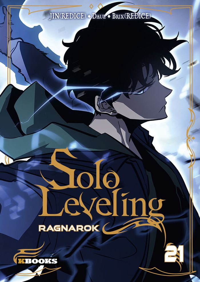 Couverture du livre « SOLO LEVELING RAGNAROK T21 », librairie Les Contes Infusés à Corte