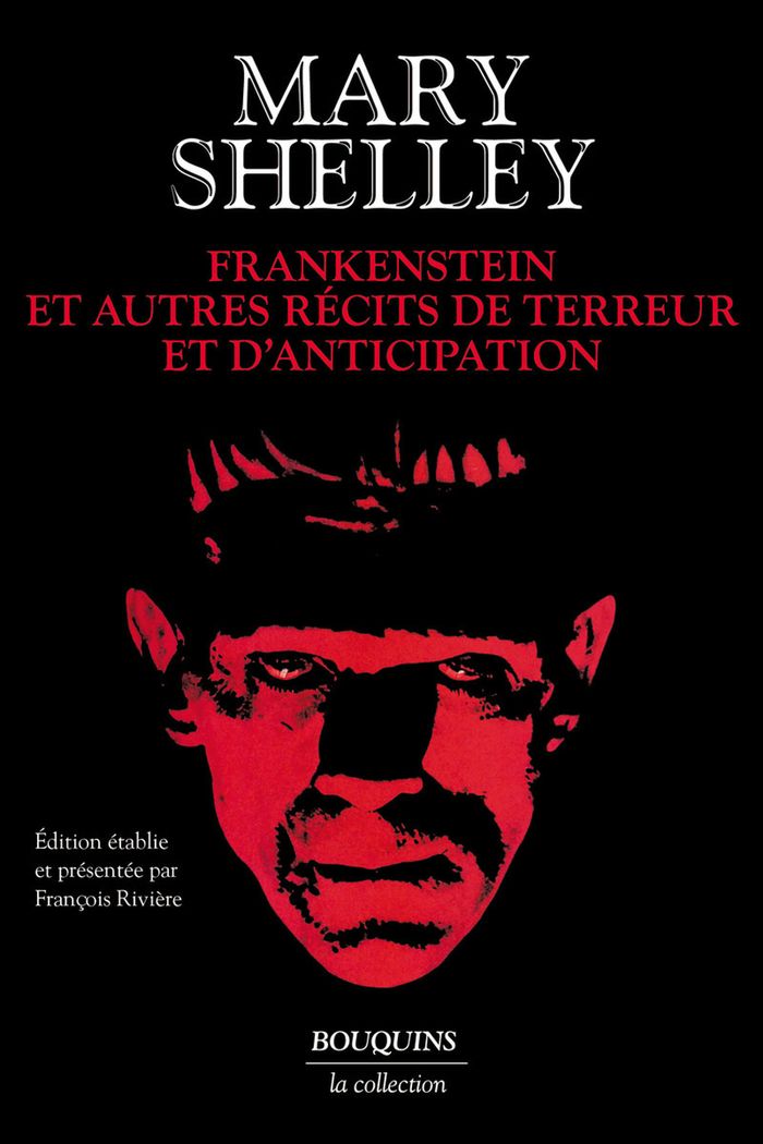 Couverture du livre « Frankenstein : et autres récits de terreur et d'anticipation » de Mary Wollstonecraft Shelley, librairie Les Contes Infusés à Corte