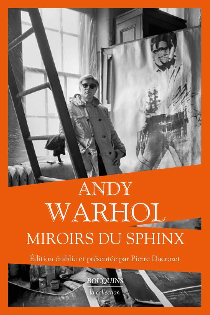 Couverture du livre « Miroirs du sphinx : oeuvres autobiographiques » de Andy Warhol, librairie Les Contes Infusés à Corte