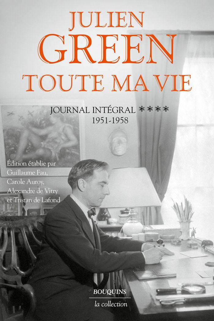 Couverture du livre « Journal intégral : toute ma vie » de Julien Green, librairie Les Contes Infusés à Corte