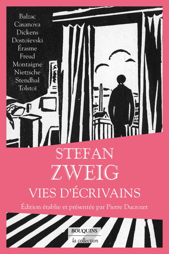 Couverture du livre « Vies d'écrivains » de Stefan Zweig, librairie Les Contes Infusés à Corte