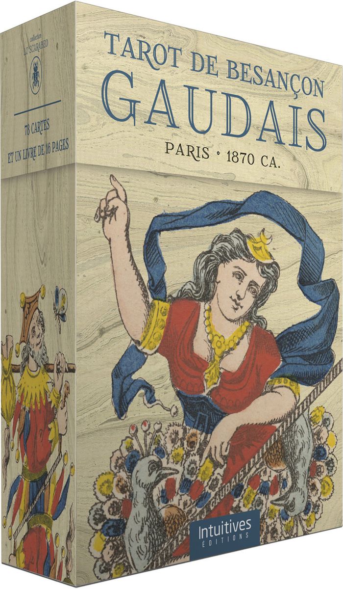 Couverture du livre « La Tarot de Besançon : Gaudais », librairie Les Contes Infusés à Corte