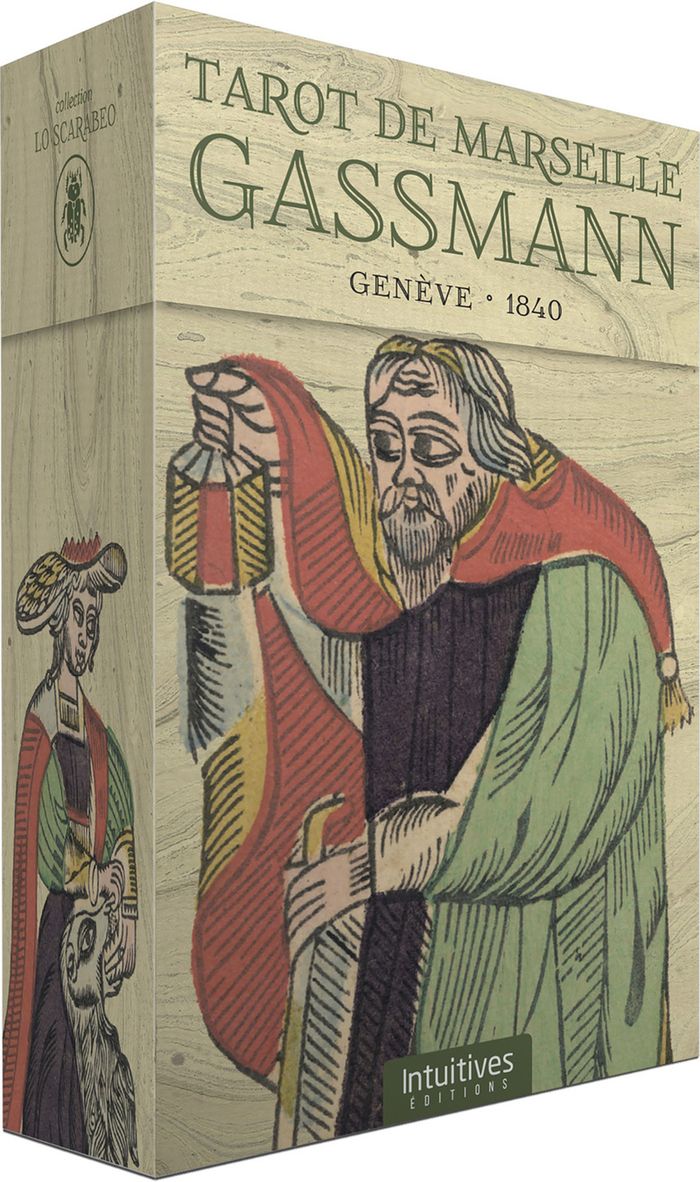 Couverture du livre « Tarot de Marseille Gassman », librairie Les Contes Infusés à Corte