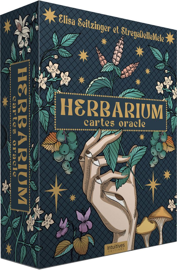 Couverture du livre « HERBARIUM ORACLE », librairie Les Contes Infusés à Corte