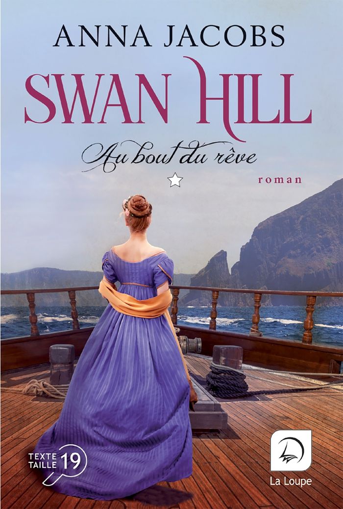Couverture du livre « Au bout du rêve » de Anna Jacobs, librairie Les Contes Infusés à Corte