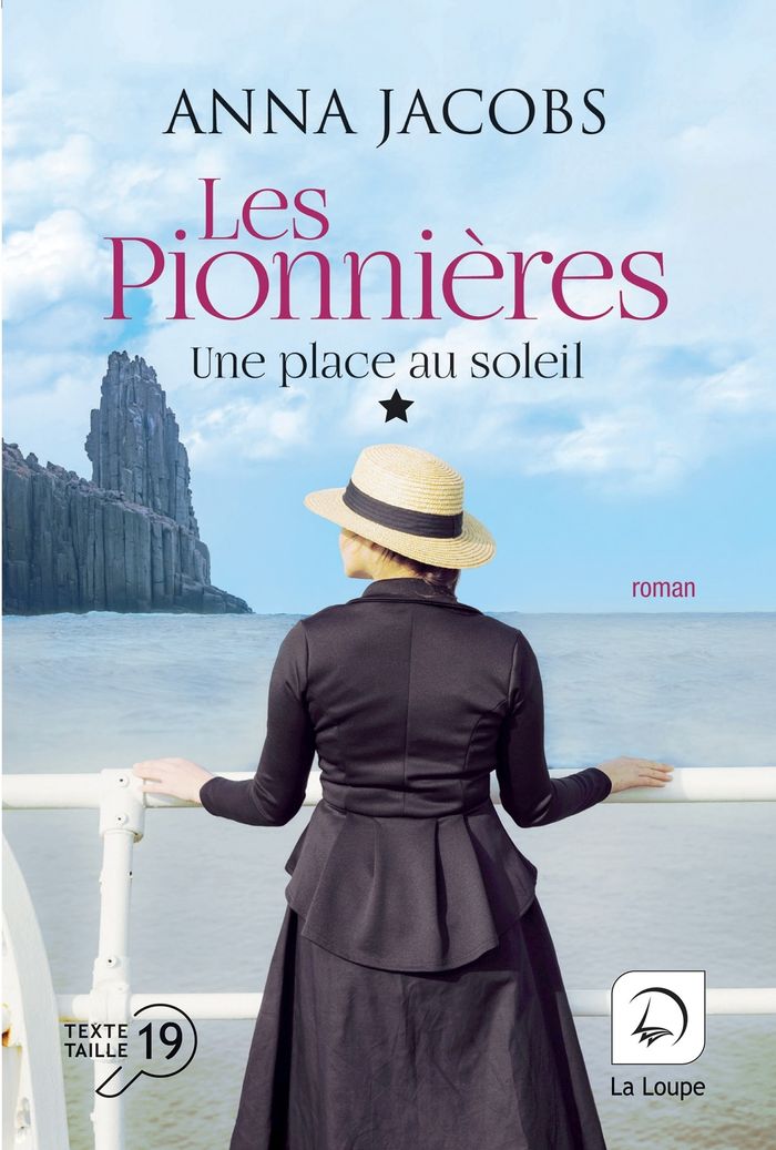 Couverture du livre « Une place au soleil » de Anna Jacobs, librairie Les Contes Infusés à Corte